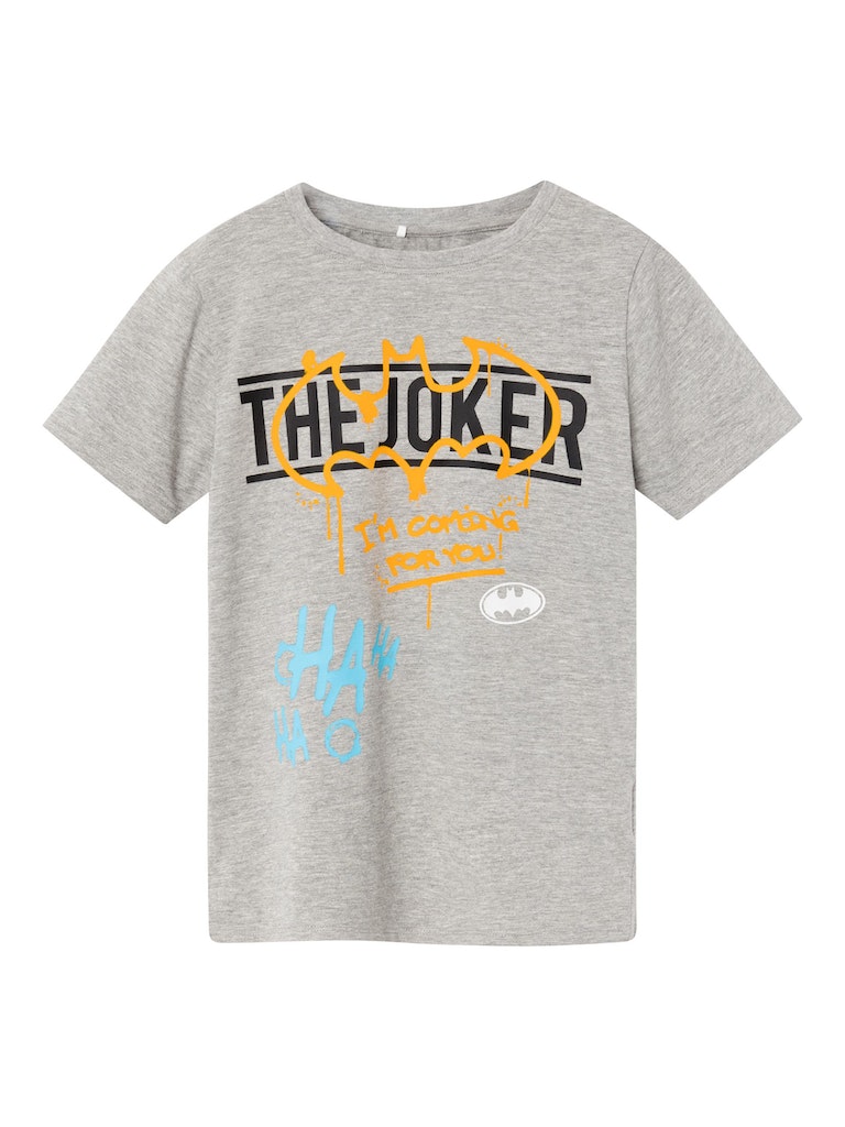Name It T-shirt SS Sappa Batman Grey Melange