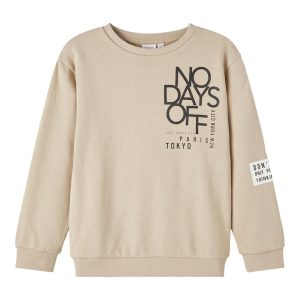 Name It Sweatshirt LS Nolose Oxford Tan