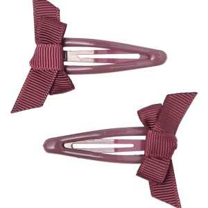 Lil' Atelier Hårspænde Regitse 2-pak Hair Clips Dry Rose