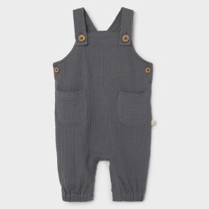 Lil' Atelier Smækbukser Dolie Loose Overall Quiet Shade