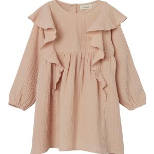 Lil' Atelier Kjole Ledolie LS Loose Rose Dust