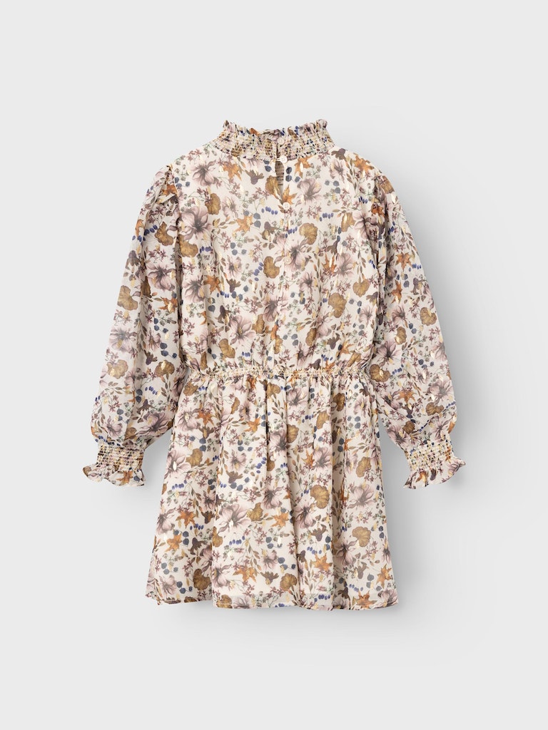 Name It Kjole LS Flora Jet Stream - Billede 2