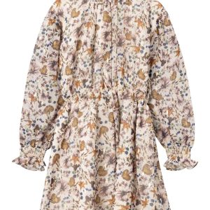 Name It Kjole LS Flora Jet Stream