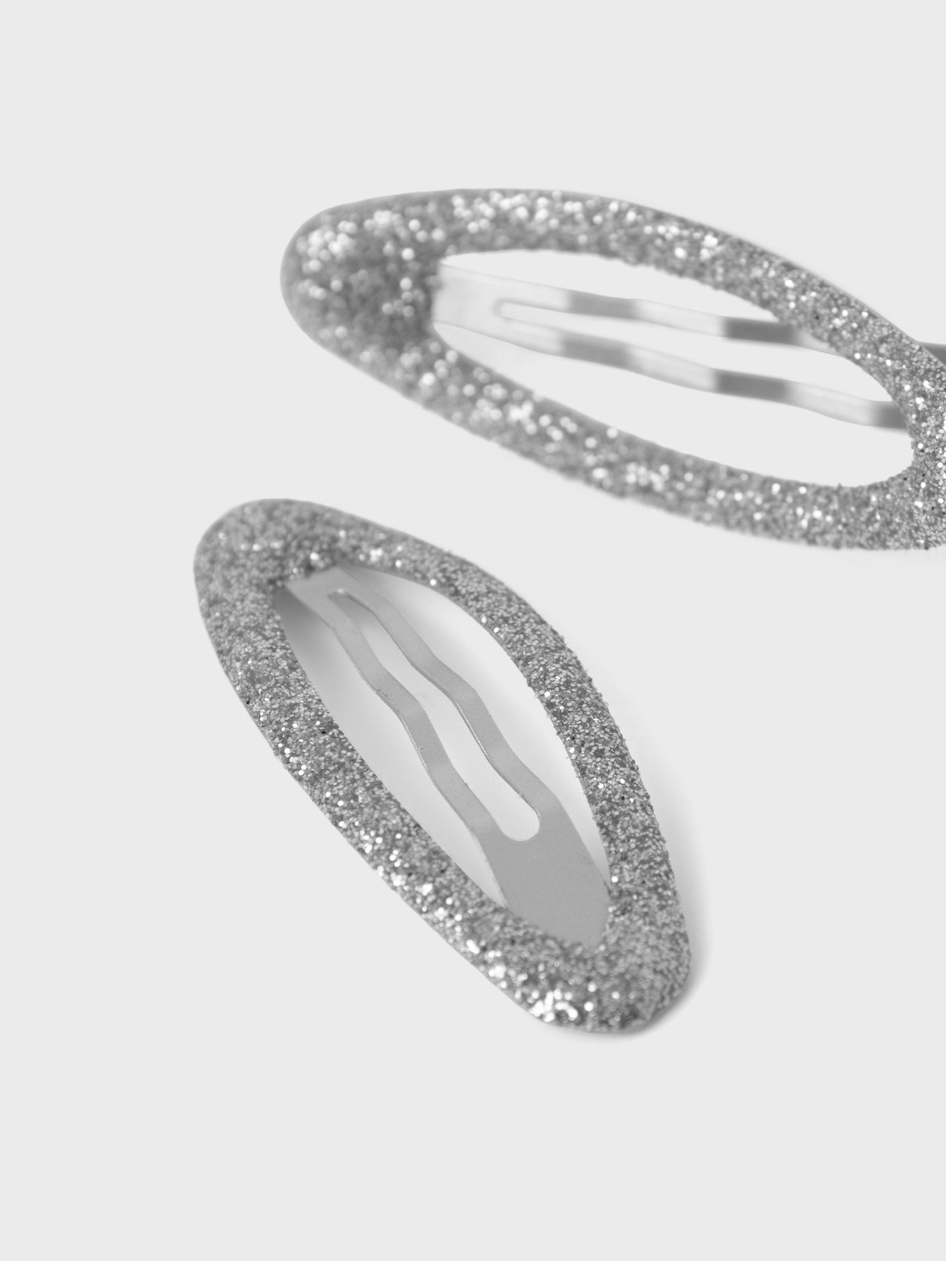 Name It Hårspænde Reda 2-pak Hairclips Glitter - Billede 6