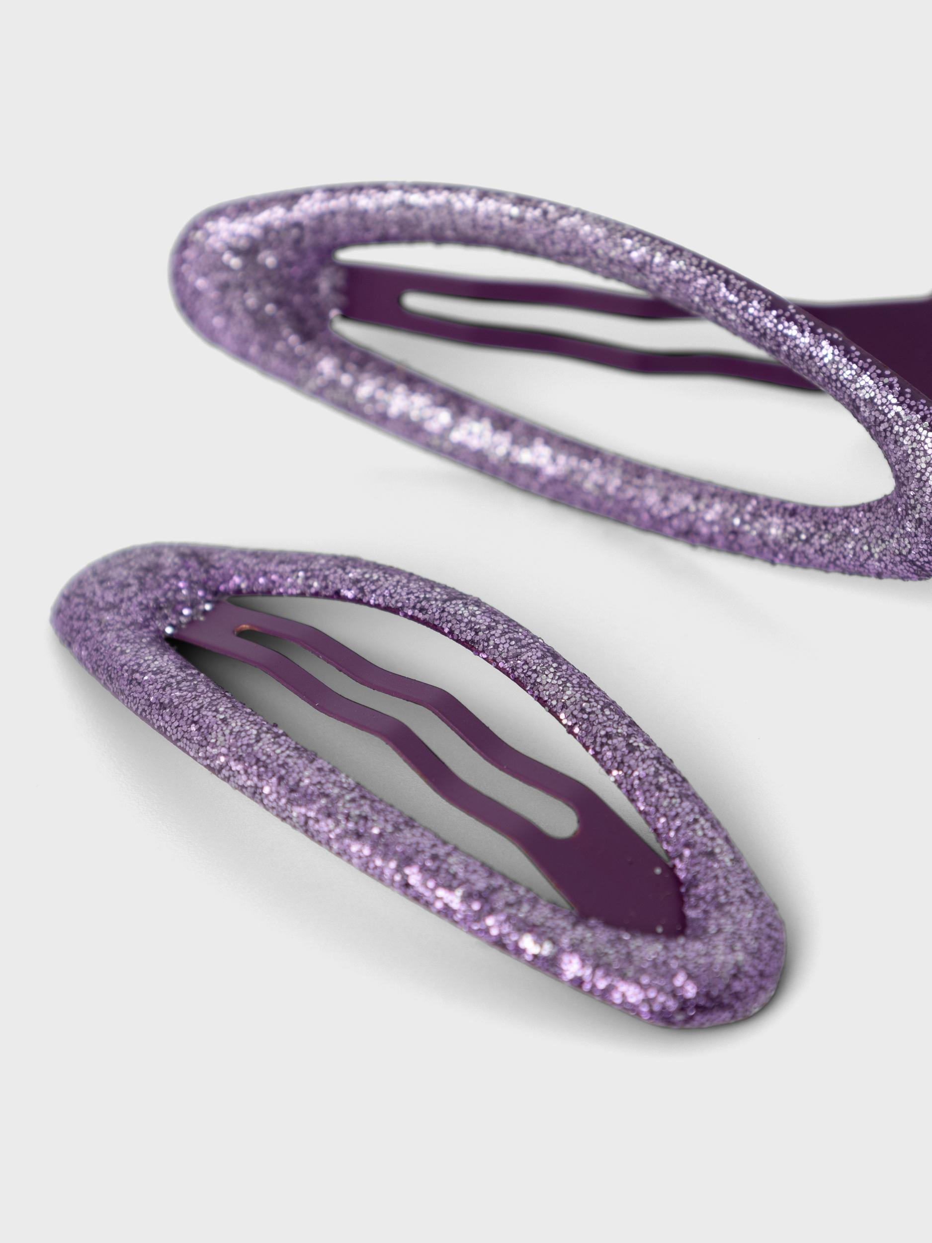 Name It Hårspænde Reda 2-pak Hairclips Glitter - Billede 2