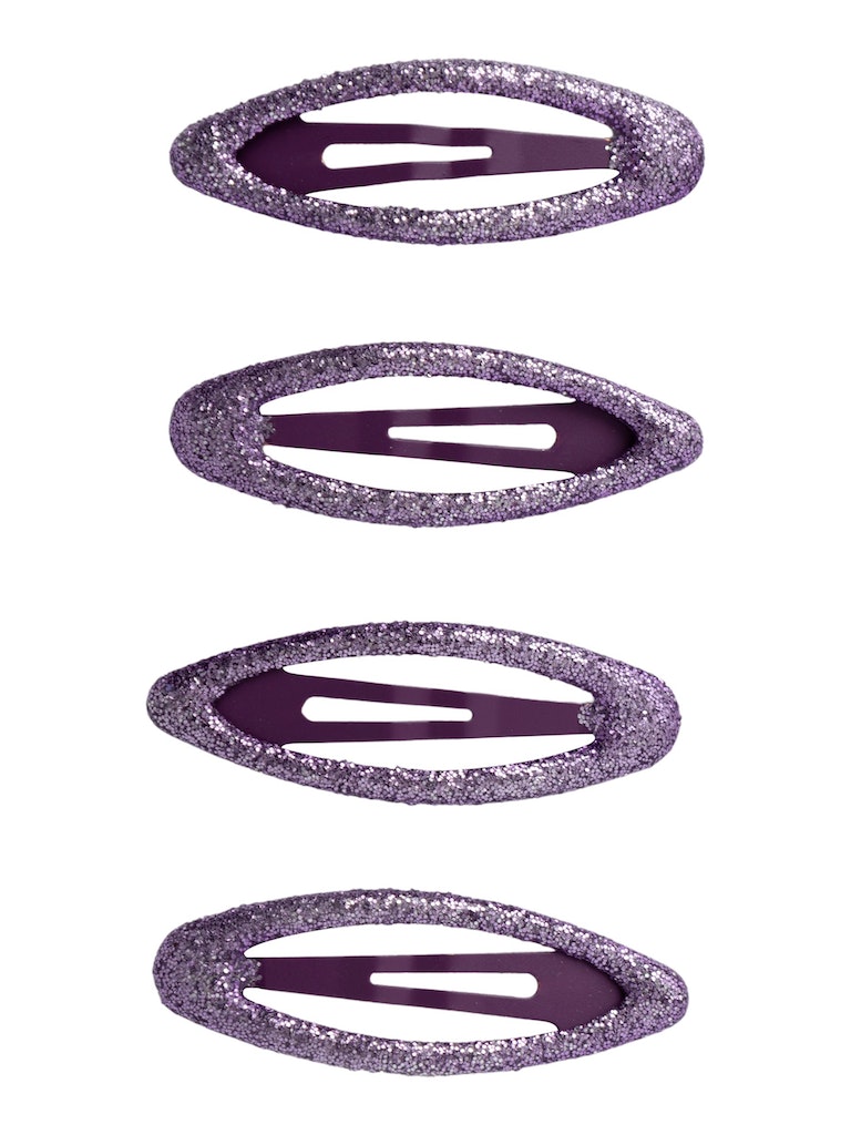 Name It Hårspænde Reda 4-pak Small Hairclips Glitter - Billede 3