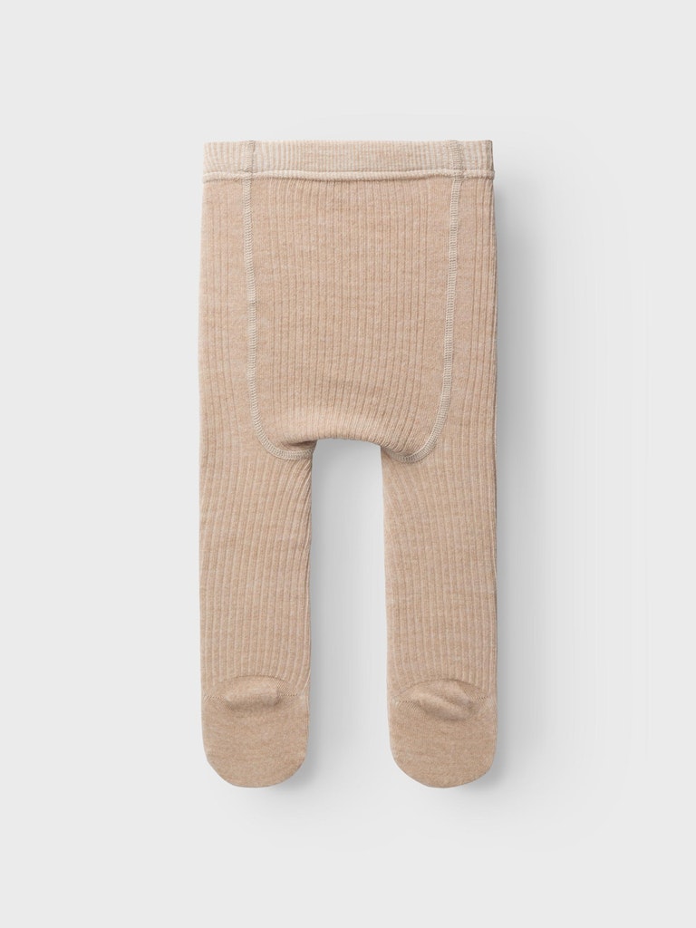 Lil' Atelier Uld Strømpebukser Rakel Wood Ash - Billede 2