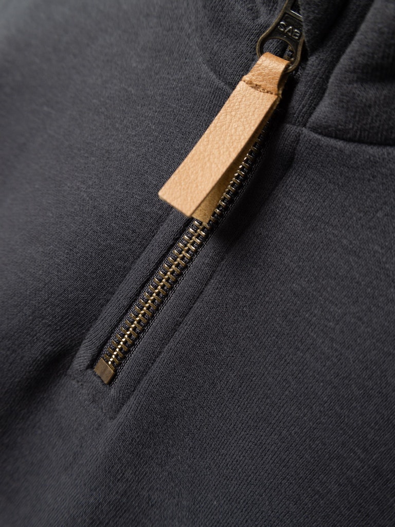 Lil' Atelier Sweatshirt LS London Half Zip - Billede 3