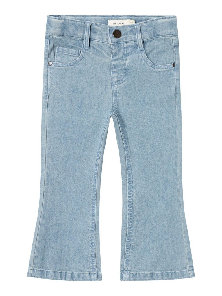 Lil' Atelier Jeans HW Salli Slim Boot Medium Blue Denim