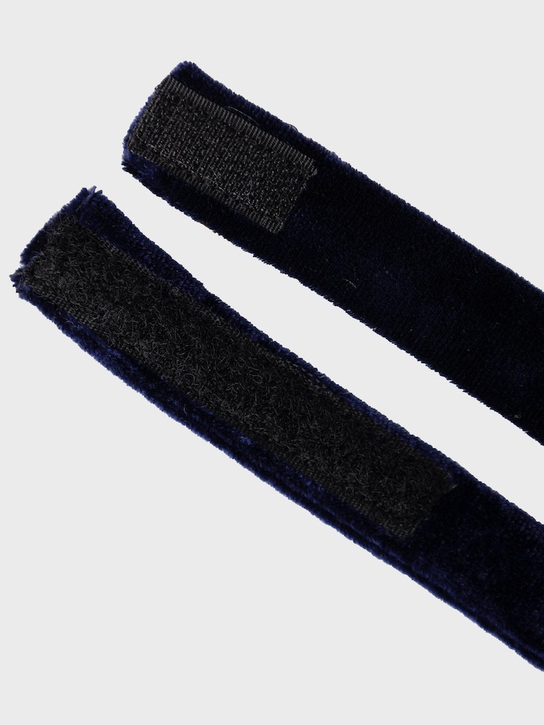 Name It Butterfly Rone Velour Bowtie Dark Sapphire - Billede 2