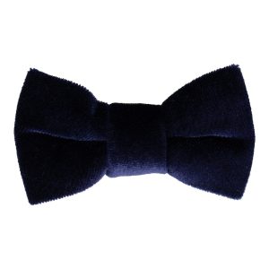 Name It Butterfly Rone Velour Bowtie Dark Sapphire