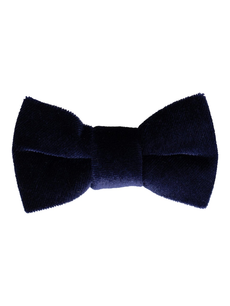 Name It Butterfly Rone Velour Bowtie Dark Sapphire