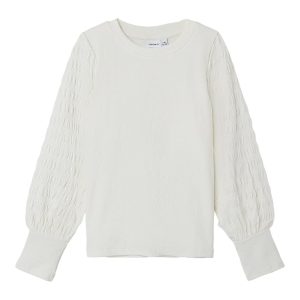 Name It Bluse LS Notalia Slim White Alyssum