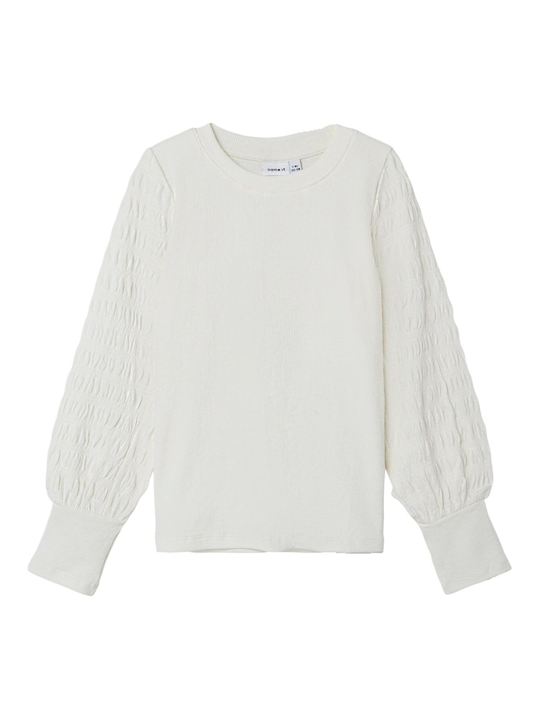 Name It Bluse LS Notalia Slim White Alyssum