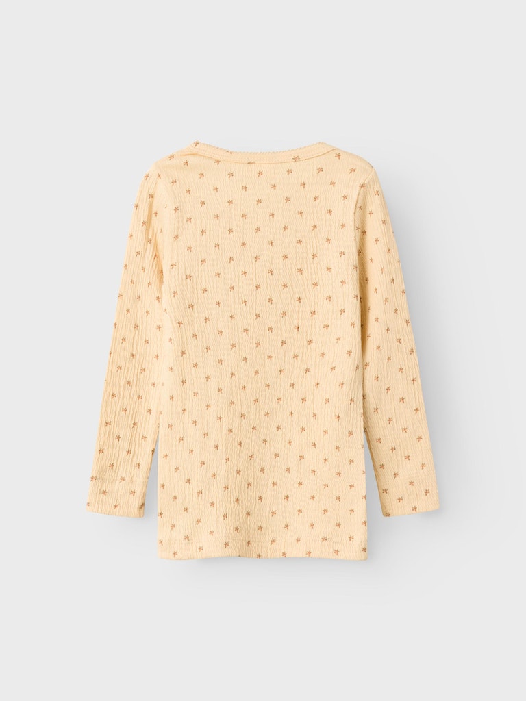 Lil' Atelier Bluse LS Nalo Slim Wood Ash - Billede 3