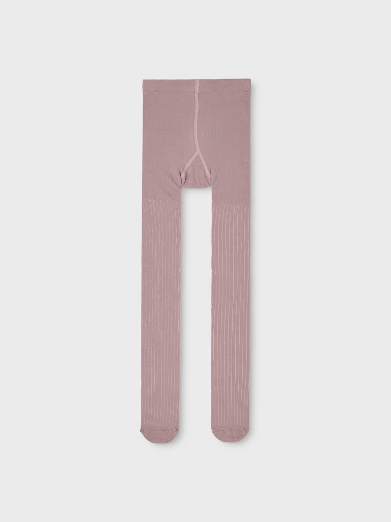 Name It Strømpebukser Kids 2-pak Rib Woodrose - Billede 3