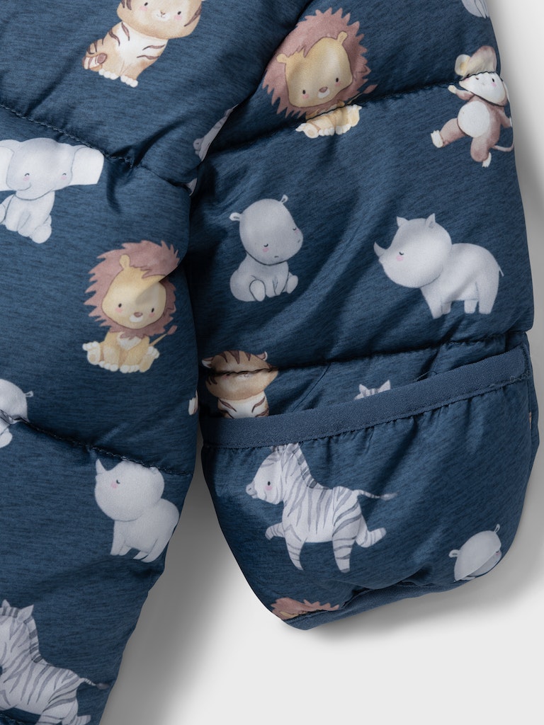 Name It Flyverdragt May Suit AOP Dark Denim - Billede 3