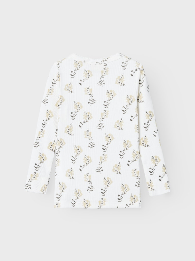 Lil' Atelier Bluse LS Gavo Slim Coconut Milk - Billede 2