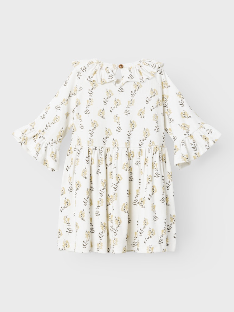 Lil' Atelier Kjole 3/4 Gavo Loose Coconut Milk - Billede 2