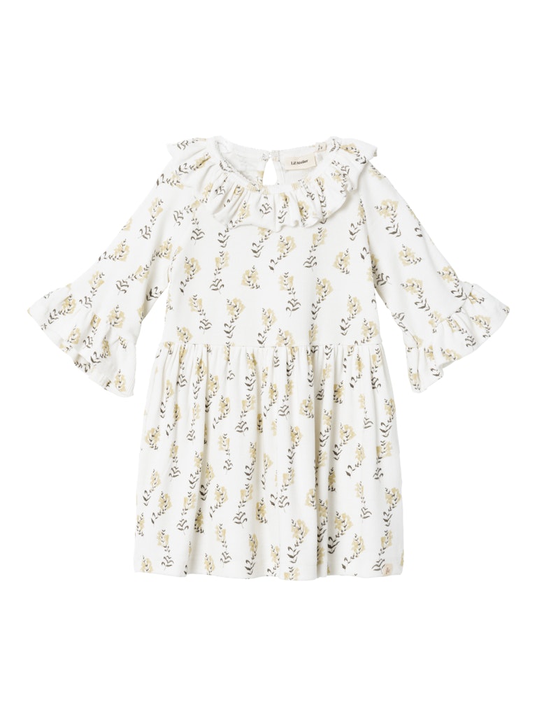 Lil' Atelier Kjole 3/4 Gavo Loose Coconut Milk