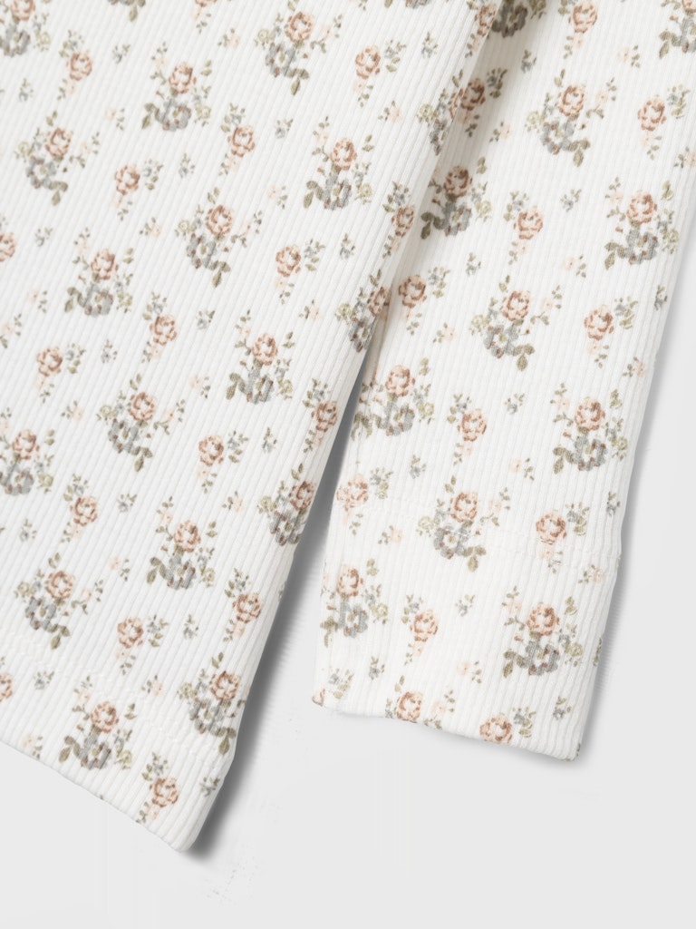 Lil' Atelier Bluse LS Gago Kni Slim Coconut Milk - Billede 3