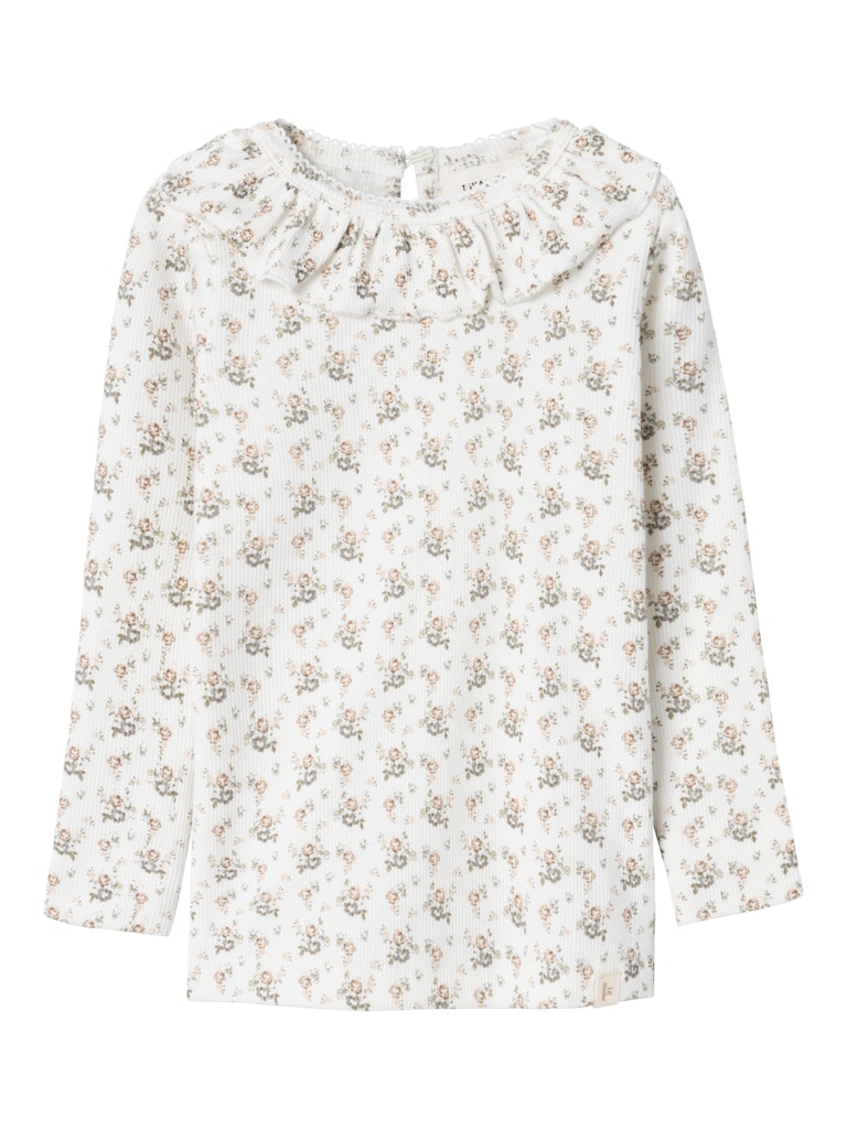 Lil' Atelier Bluse LS Gago Kni Slim Coconut Milk