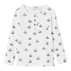 Lil' Atelier Bluse LS Gavo Slim Coconut Milk