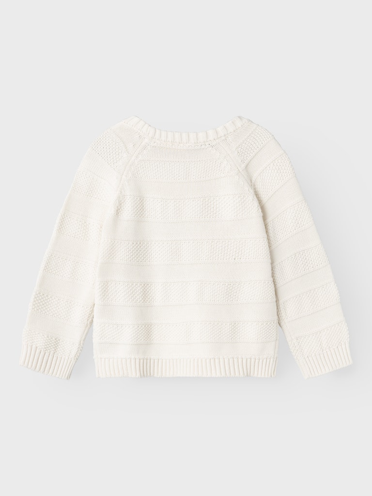 Lil' Atelier Bluse LS Strik Larson Coconut Milk - Billede 2