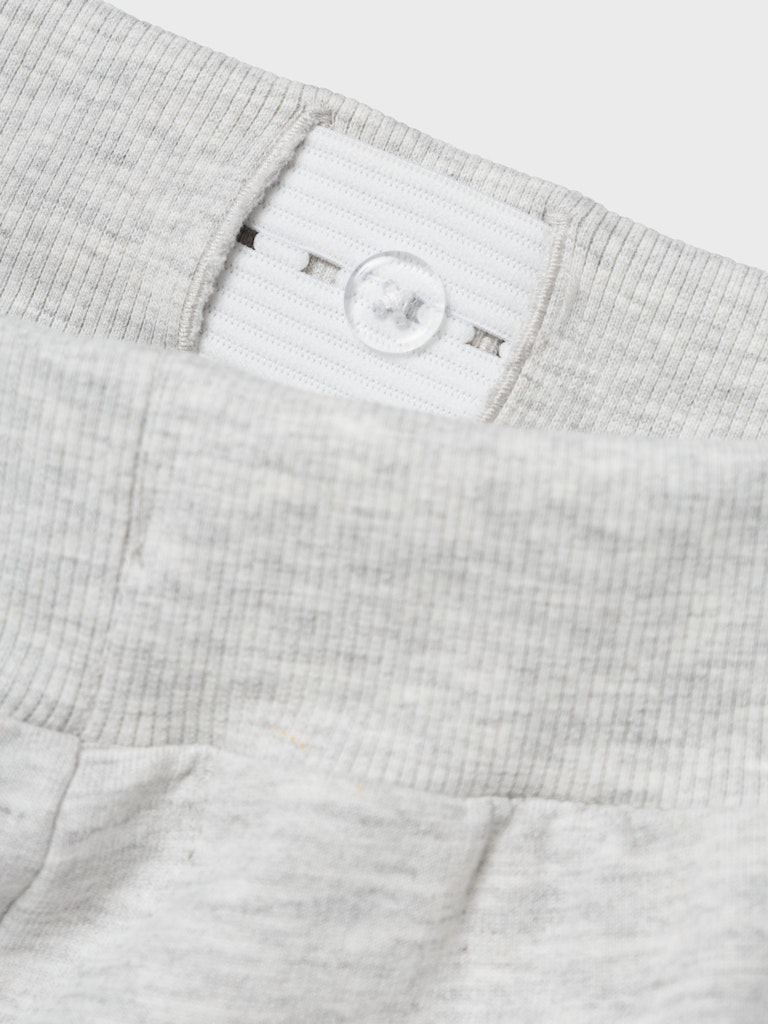 Name It Sweatpants Losefine Loose light Grey Melange - Billede 3