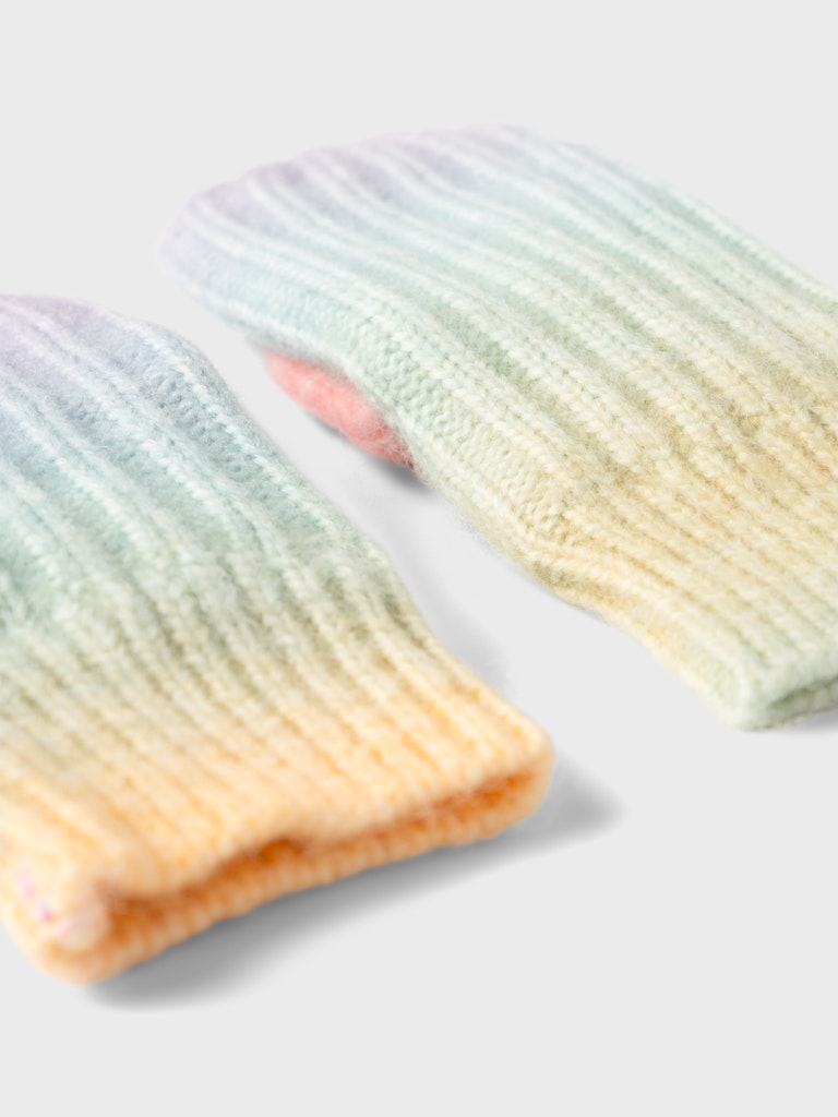 Name It Luffer Strik Marshmellow Mittens Moonlite Mauve - Billede 3