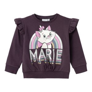 Name It Sweatshirt LS Fabine Aristocats Marie Plum Perfect