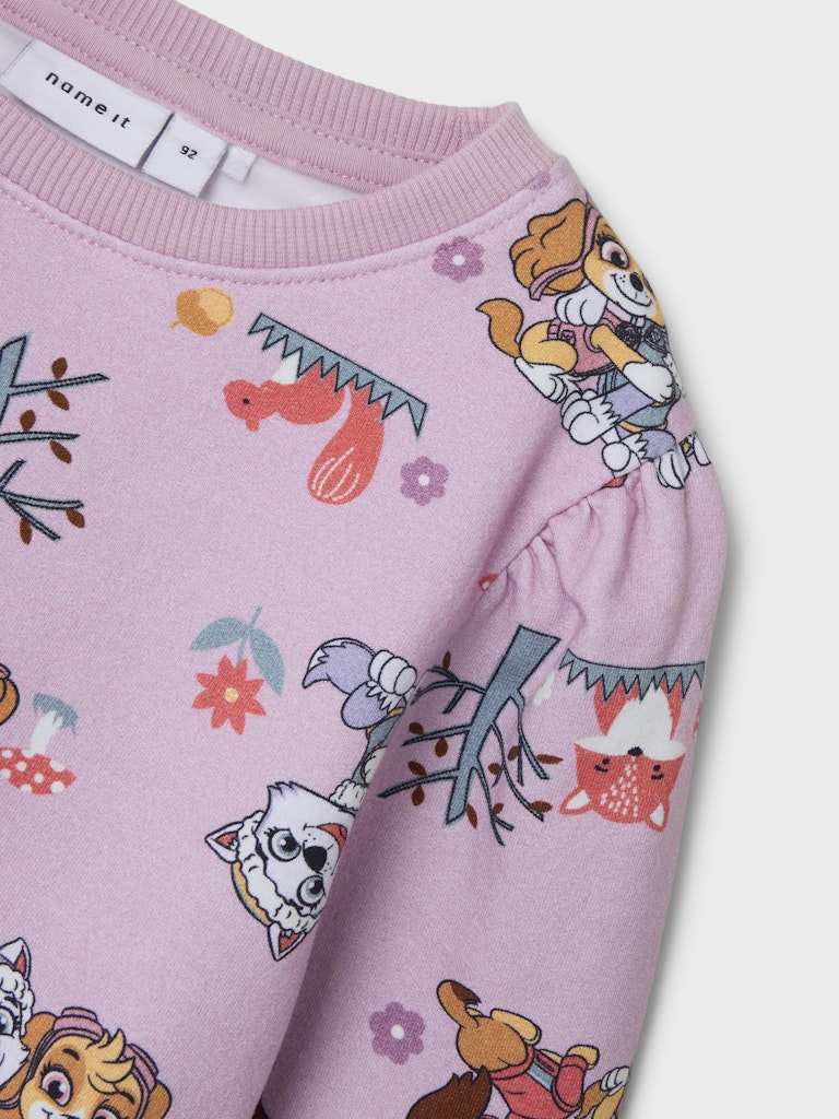 Name It Sweatshirt LS Mini Sus Paw Patrol Corsage - Billede 3