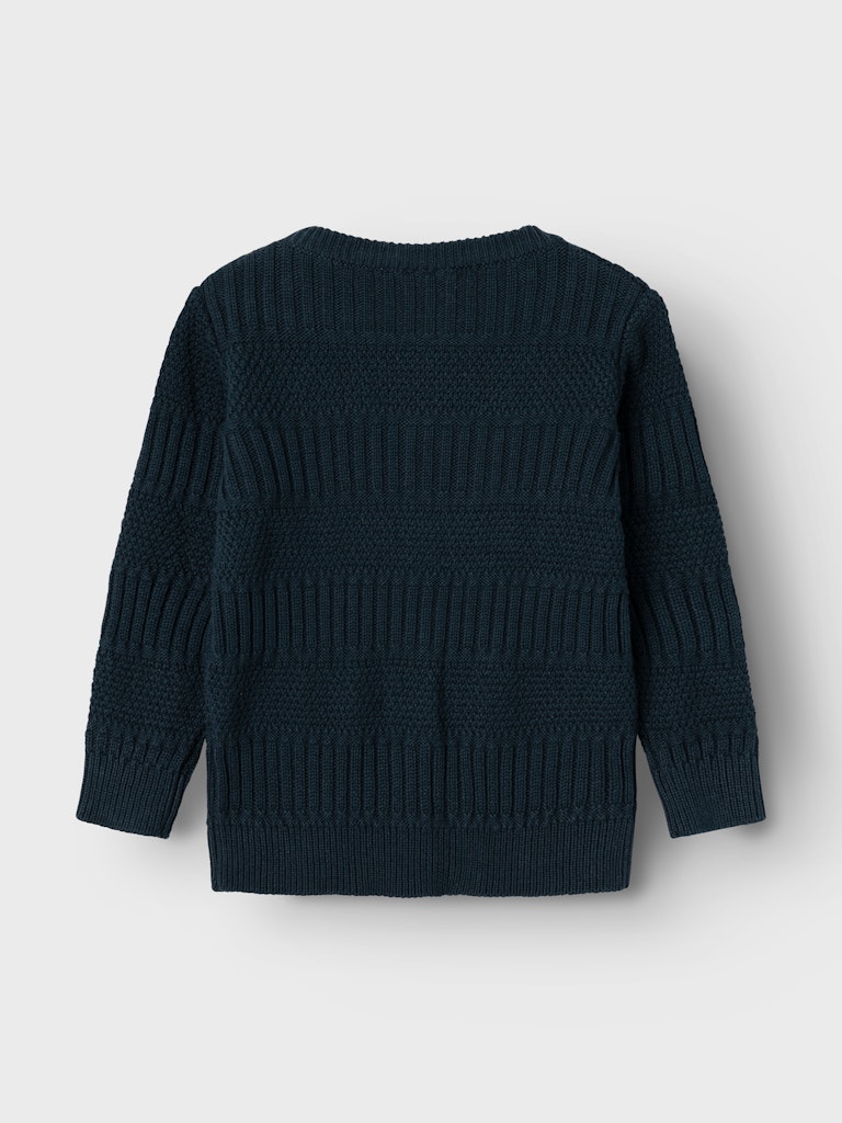 Name It Cardigan LS Strik Nabel Dark Sapphire - Billede 2