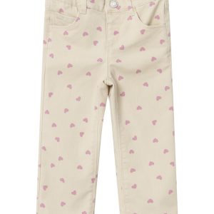Name It Bukser Rose Straight Twill Summer Sand