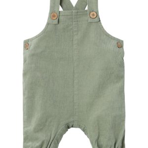 Lil' Atelier Smækbukser SL Bert Fløjl Seagrass
