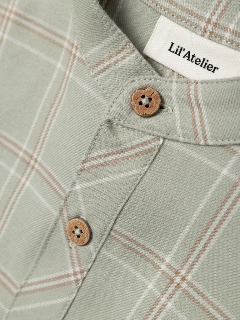 Lil' Atelier Skjorte LS Odo Seagrass - Billede 2