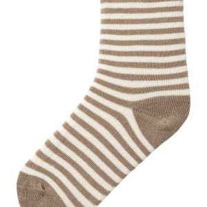 Lil' Atelier Sokker Elove Stripe Birch