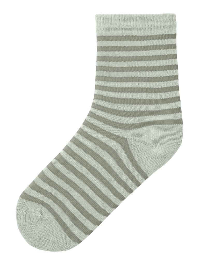 Lil' Atelier Sokker Elove Stripe Green Tint