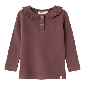 Lil' Atelier Bluse LS Thoro Hou Slim Rose Brown
