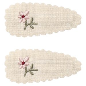 Lil' Atelier Hårspænde Acc-Olala 2-pak Hair Clips Birch