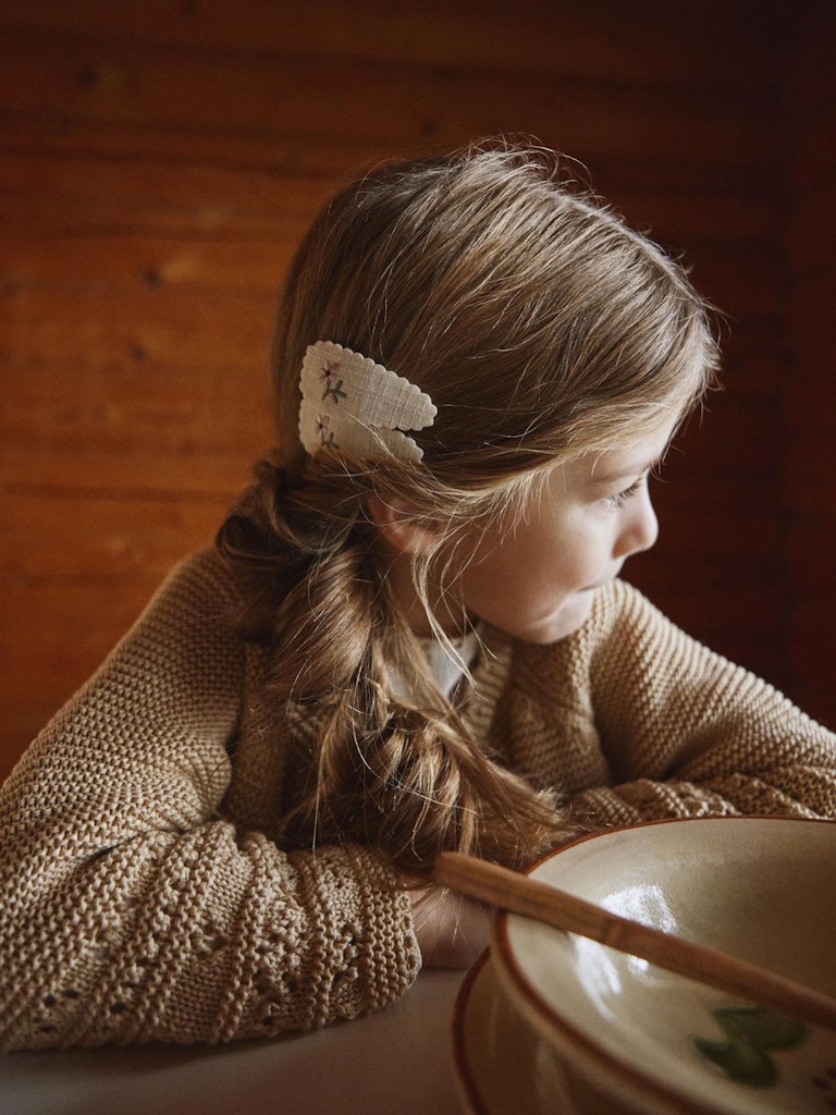 Lil' Atelier Hårspænde Acc-Olala 2-pak Hair Clips Birch - Billede 3