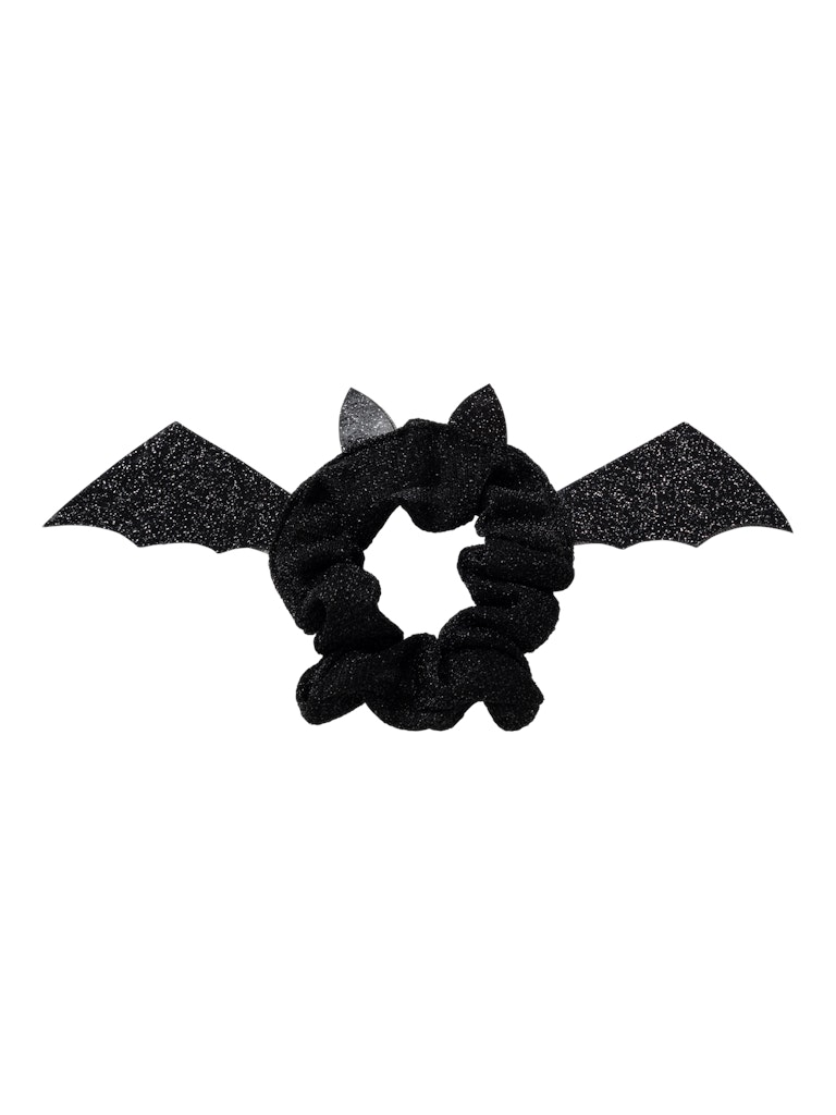 Name It Hårelastik Scrunchie Halloween Booh Black