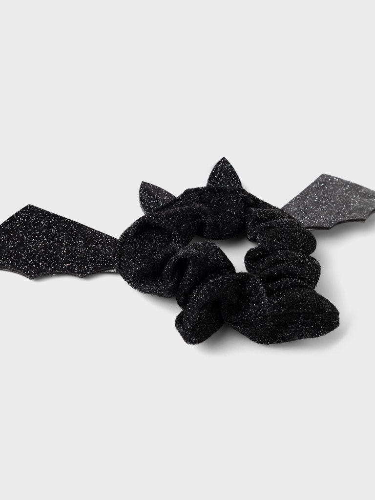 Name It Hårelastik Scrunchie Halloween Booh Black - Billede 2