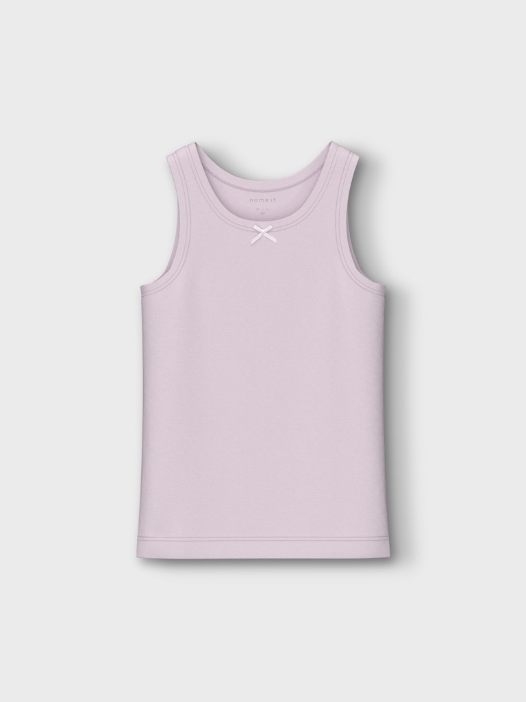 Name It Undertrøjer 2-pak Tank top Butterfly Pink Lavender - Billede 2