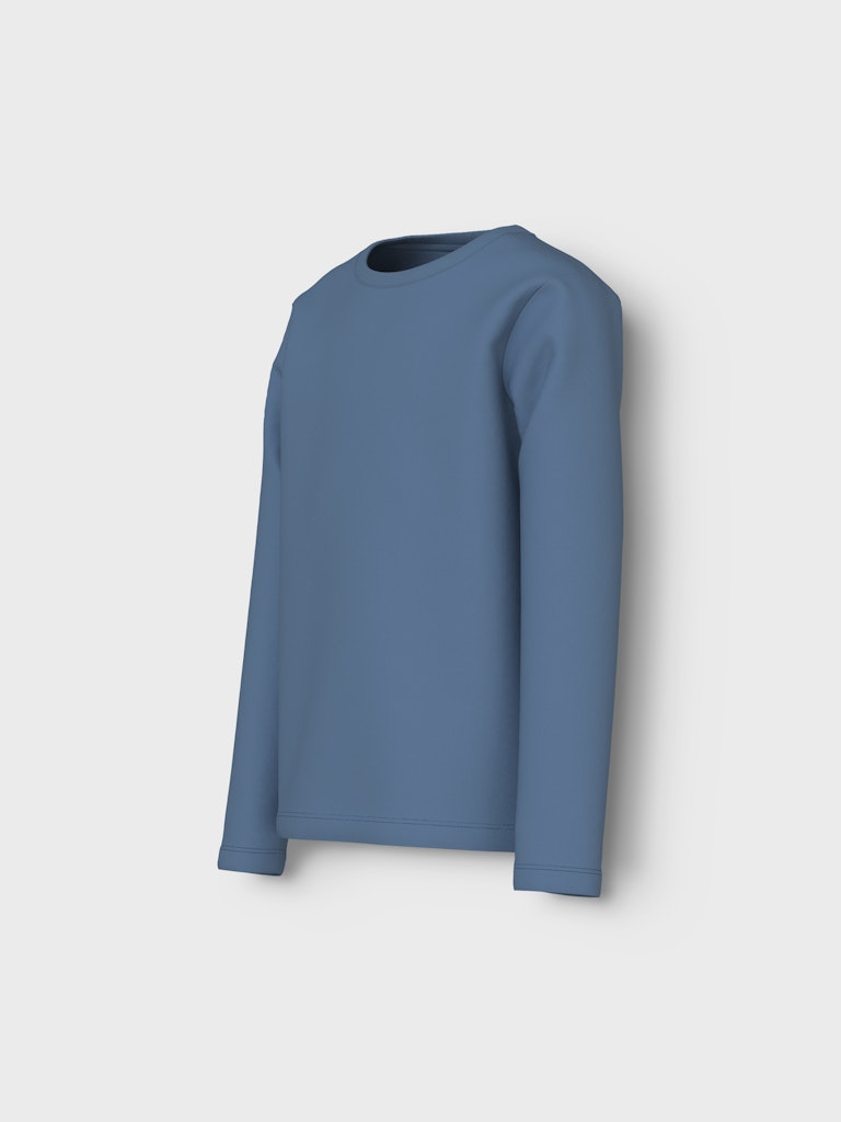 Name It Bluse LS Vobbo Coronet Blue - Billede 2