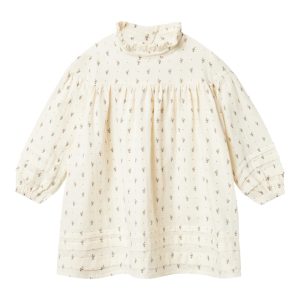 Lil' Atelier Kjole LS Raisa Loose Turtledove