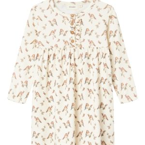 Lil' Atelier Kjole LS Gavo Emi Turtledove