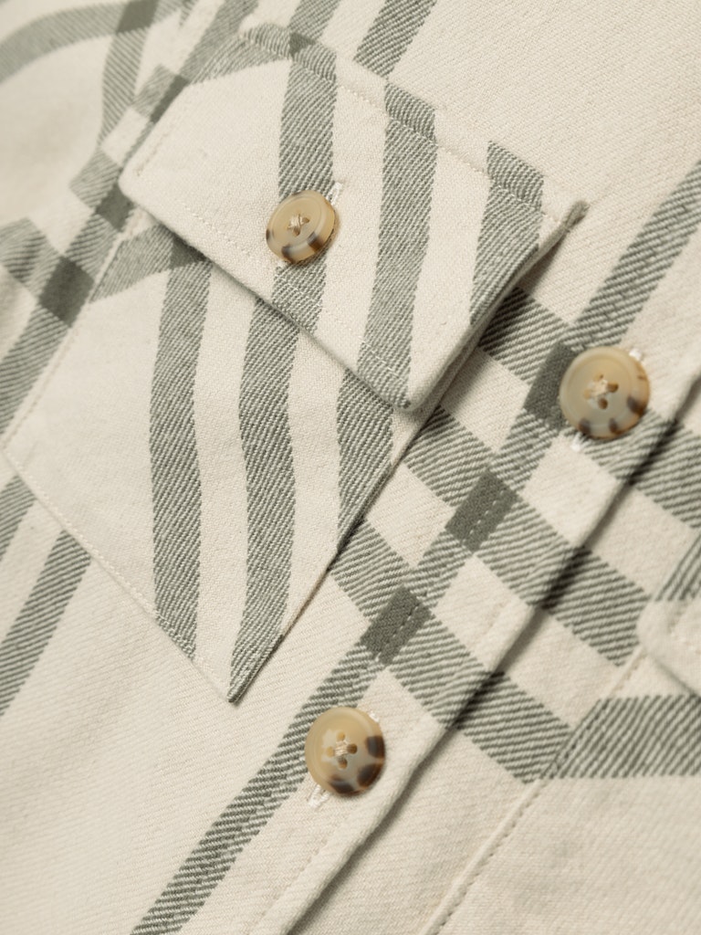 Name It Skjorte LS Osom Overshirt Tea Leaf - Billede 2