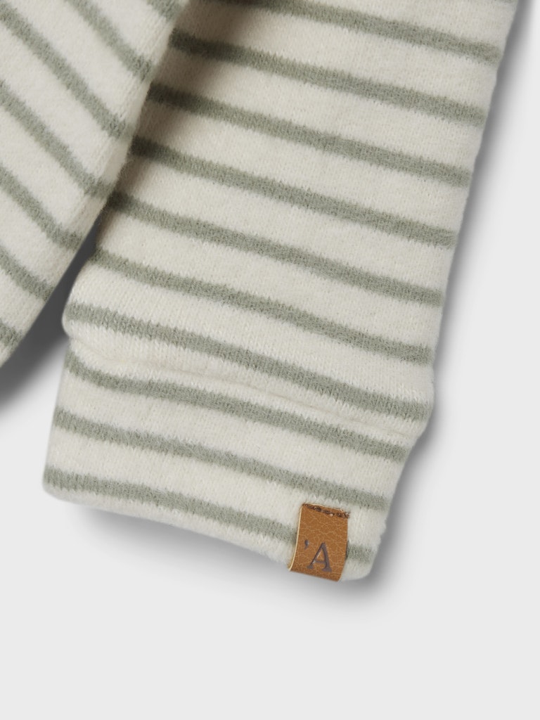 Lil' Atelier Body LS Thoro Slim Stripe Birch - Billede 3