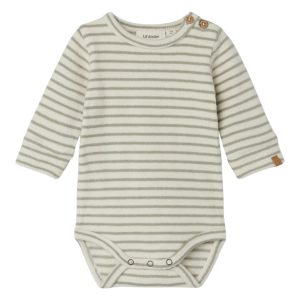 Lil' Atelier Body LS Thoro Slim Stripe Birch
